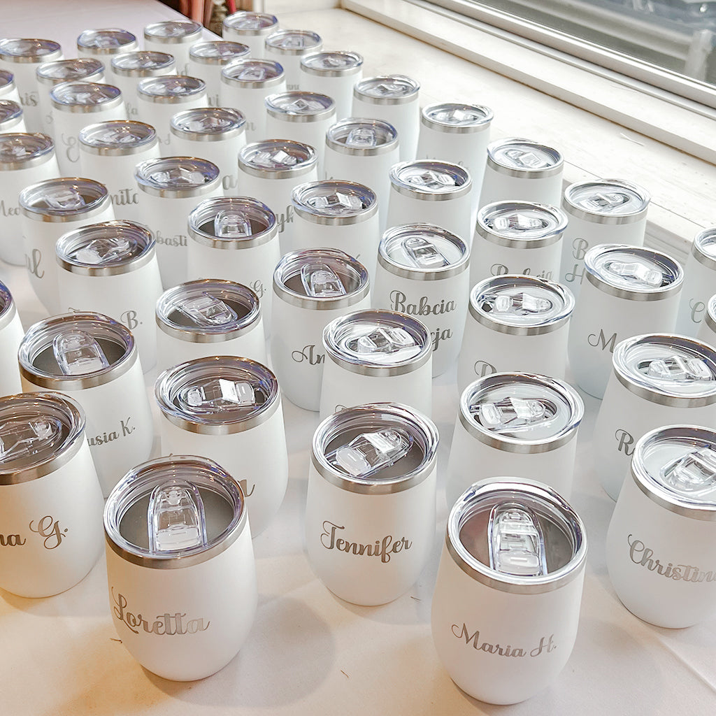 Custom Engraved Wine Tumblers
