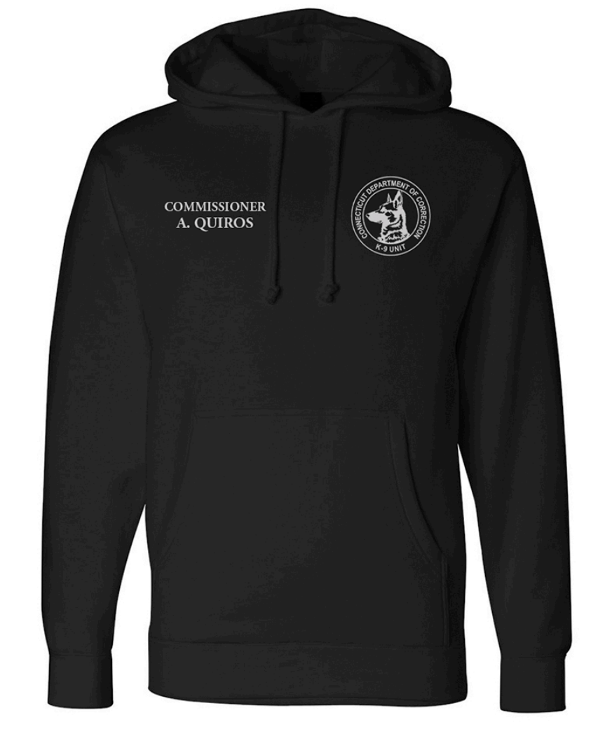 CT DOC - K9 Unit: Personalized Hoodies