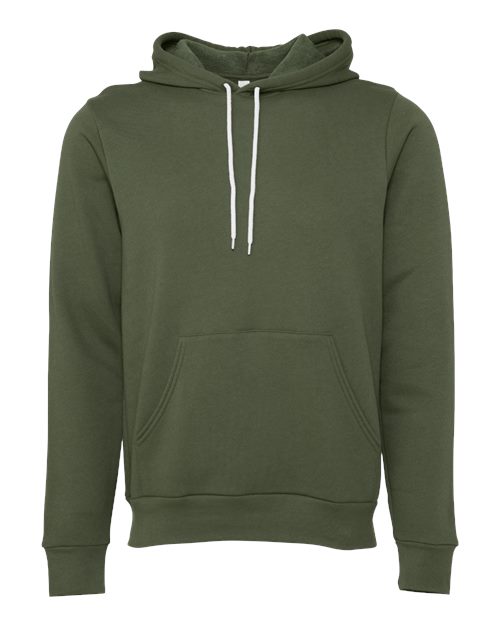 Dolce Crema Cafe - Hoodie: Bella Canvas 3719 (2 Locations)