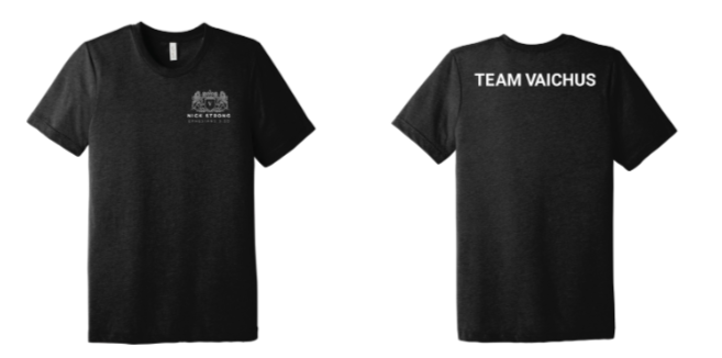 Danielle Vaichus - 2025 5k - T-Shirt - Bella Canvas 3413 (2 Locations)
